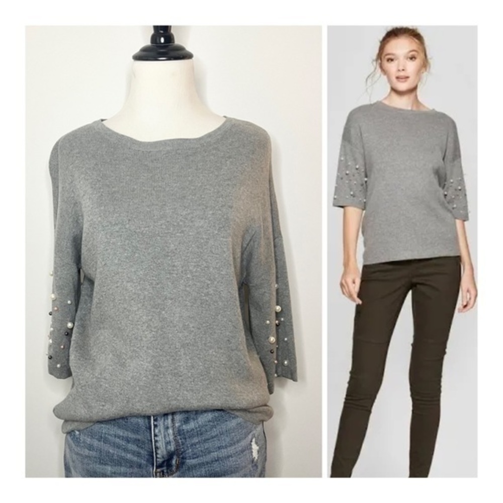 A new day Embellished Embellished Pearl Top
